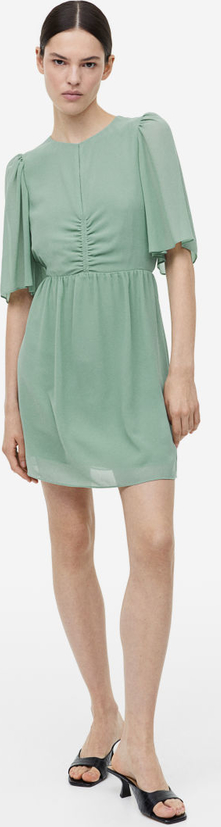 Sukienka H & M w stylu casual z krótkim rękawem prosta
