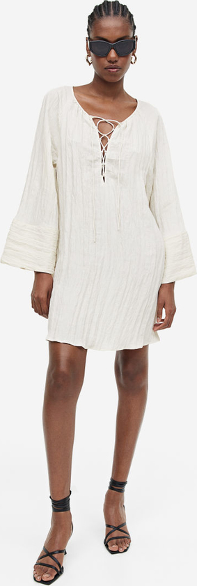 Sukienka H & M z dekoltem w kształcie litery v mini w stylu casual