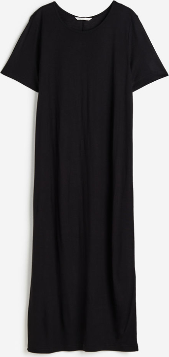 Sukienka H & M z krótkim rękawem w stylu casual z dżerseju
