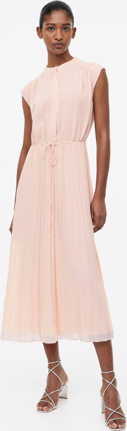 Sukienka H & M z okrągłym dekoltem bez rękawów maxi