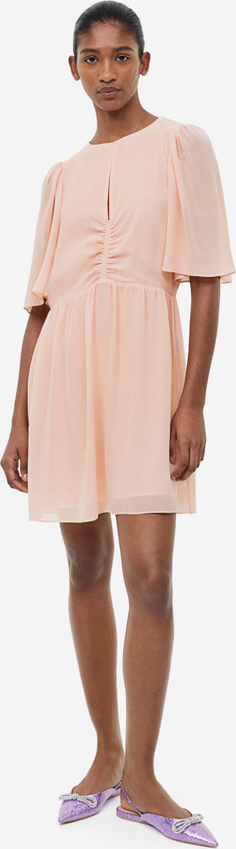 Sukienka H & M z okrągłym dekoltem prosta