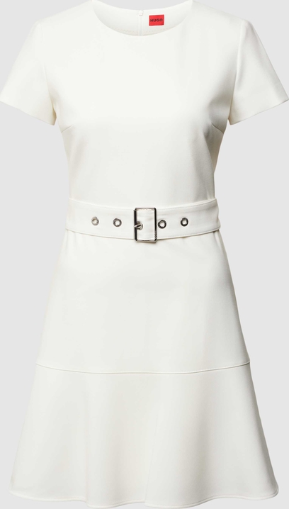 Sukienka Hugo Boss z krótkim rękawem w stylu casual mini