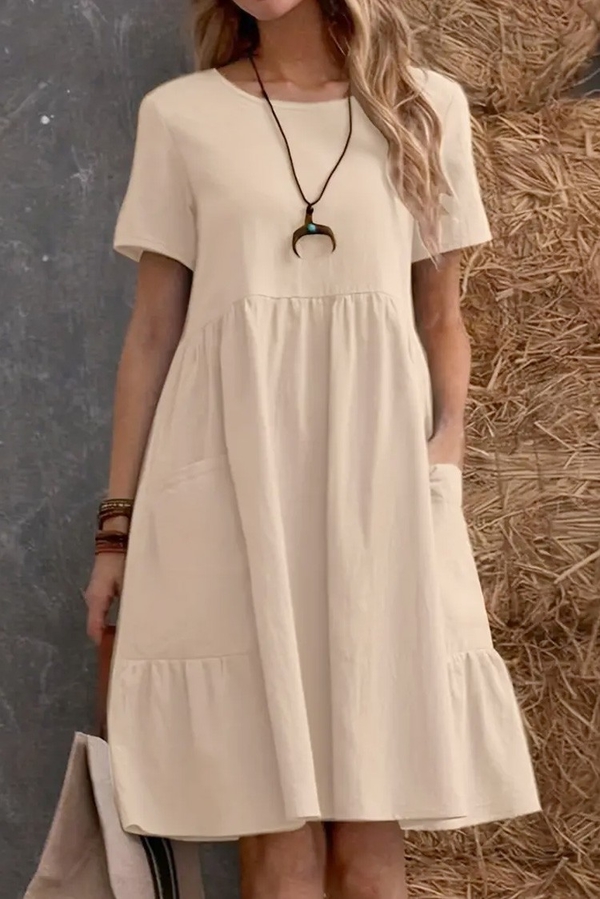 Sukienka IVET oversize w stylu casual mini