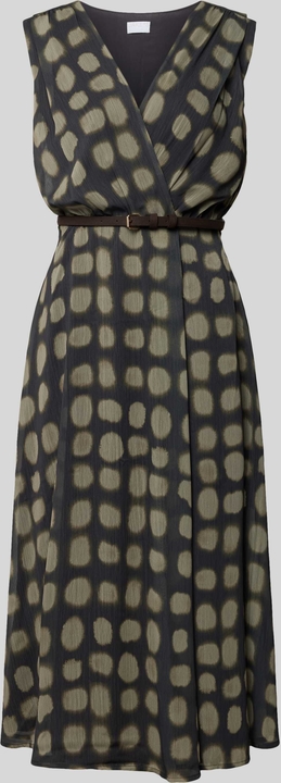 Sukienka Jake*s bez rękawów z dekoltem w kształcie litery v midi