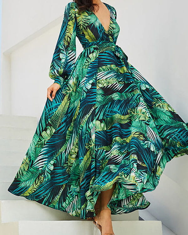 Sukienka Kendallme kopertowa z dekoltem w kształcie litery v