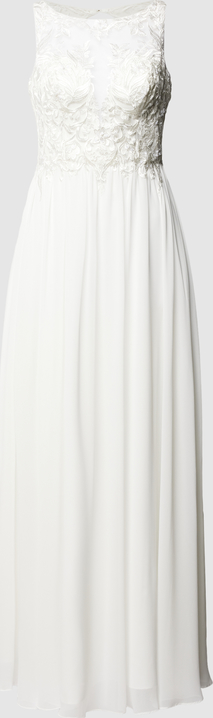 Sukienka Laona z okrągłym dekoltem maxi bez rękawów