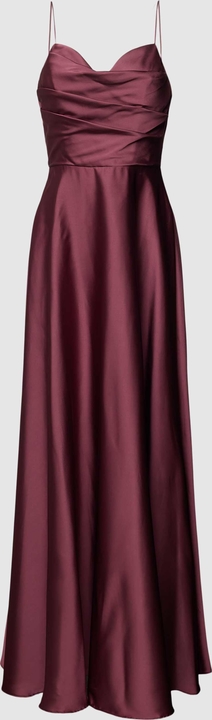 Sukienka Laona z satyny na ramiączkach