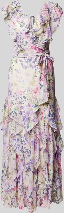 Sukienka Lauren Dresses w stylu boho z dekoltem w kształcie litery v maxi