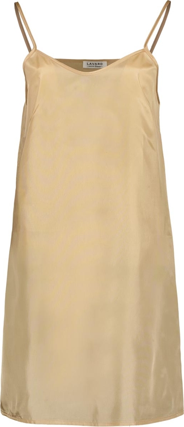 Sukienka Lavard mini z tkaniny z dekoltem w kształcie litery v