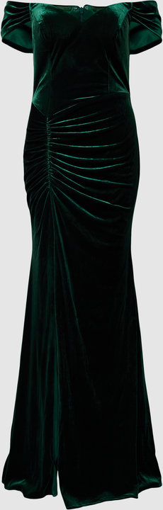 Sukienka Luxuar Fashion maxi z krótkim rękawem