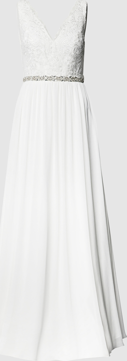 Sukienka Mascara maxi z dekoltem w kształcie litery v