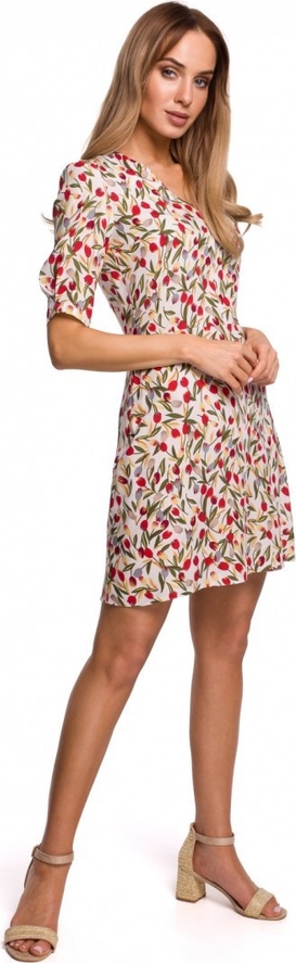 Sukienka MOE mini z krótkim rękawem