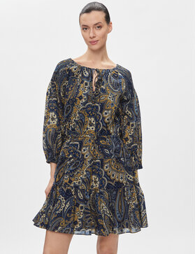 Sukienka Ralph Lauren w stylu casual z okrągłym dekoltem mini