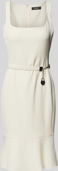 Sukienka Ralph Lauren z okrągłym dekoltem mini bez rękawów