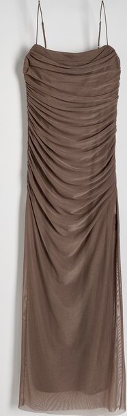Sukienka Reserved w stylu casual na ramiączkach z tiulu