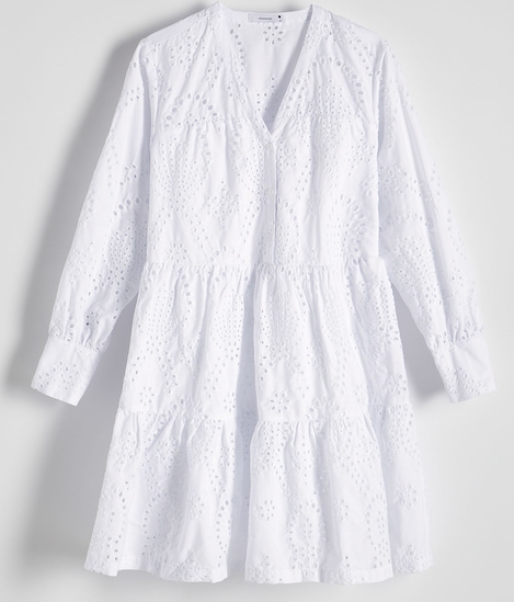 Sukienka Reserved z bawełny rozkloszowana mini