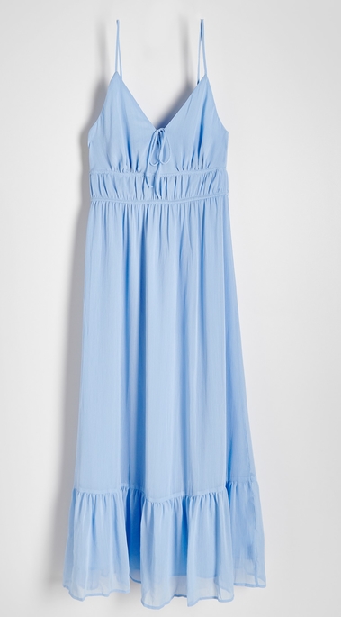 Sukienka Reserved z dekoltem w kształcie litery v z tkaniny