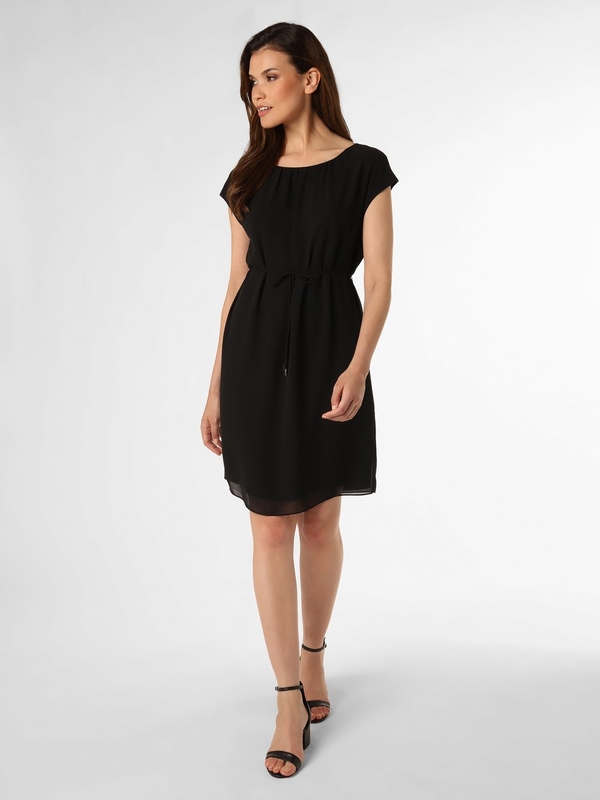Sukienka S.Oliver Black Label z krótkim rękawem z szyfonu