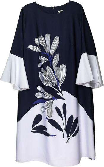 Sukienka Sklepfilloo mini z okrągłym dekoltem