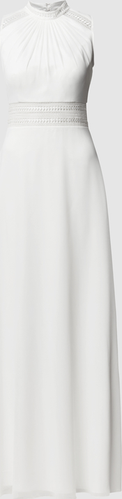 Sukienka V.m. maxi z dekoltem w kształcie litery v