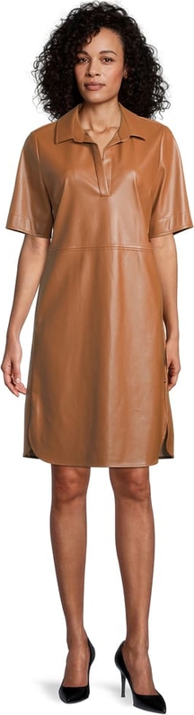 Sukienka Vera Mont z krótkim rękawem w stylu casual z dekoltem w kształcie litery v