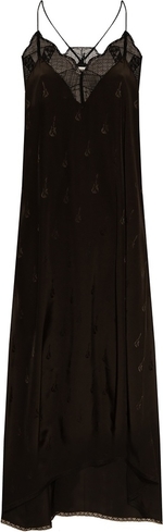 Sukienka Zadig & Voltaire z jedwabiu