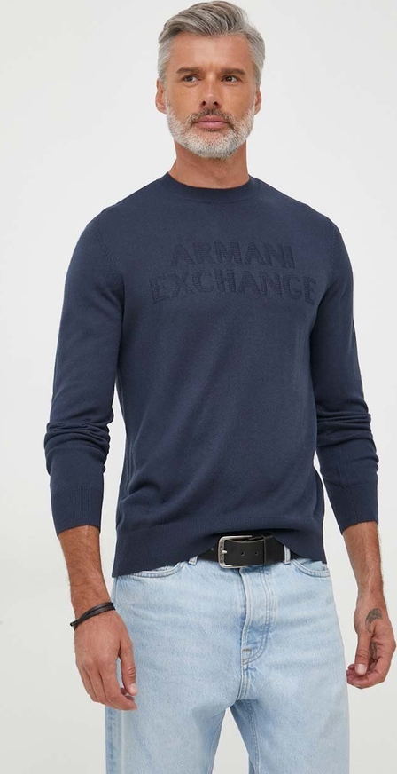 Sweter Armani Exchange w stylu casual