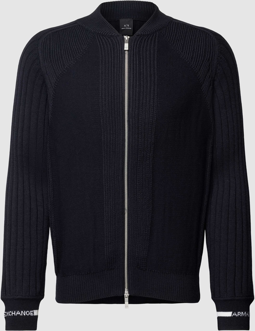 Sweter Armani Exchange ze stójką z bawełny w stylu casual