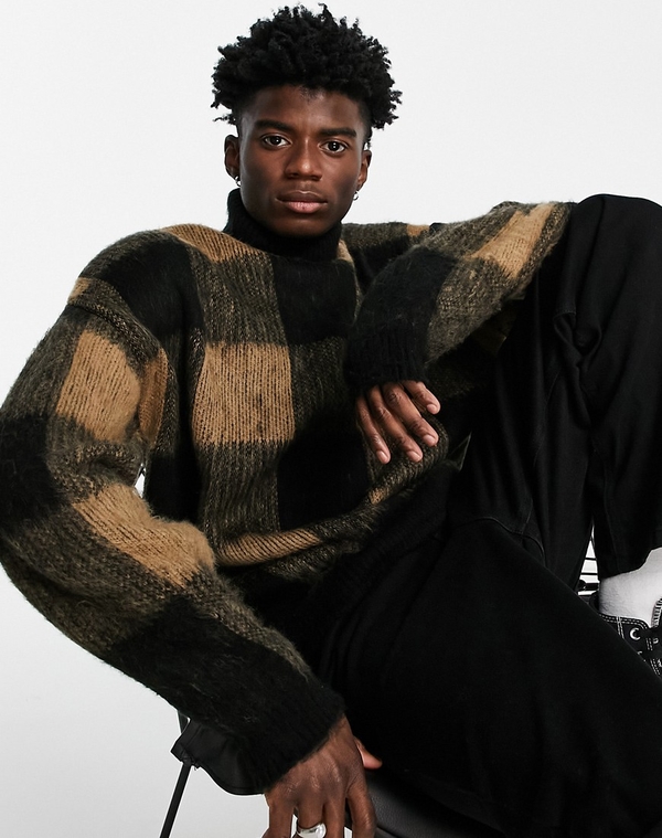 Sweter Asos w młodzieżowym stylu