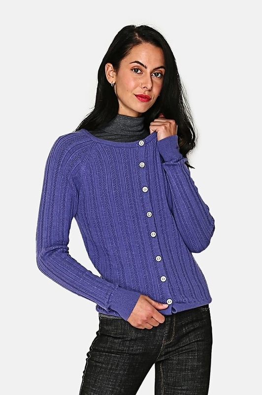 Sweter ASSUILI z kaszmiru w stylu casual