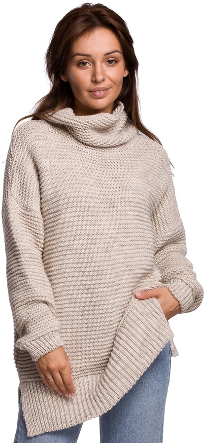 Sweter Be Knit w stylu casual z wełny