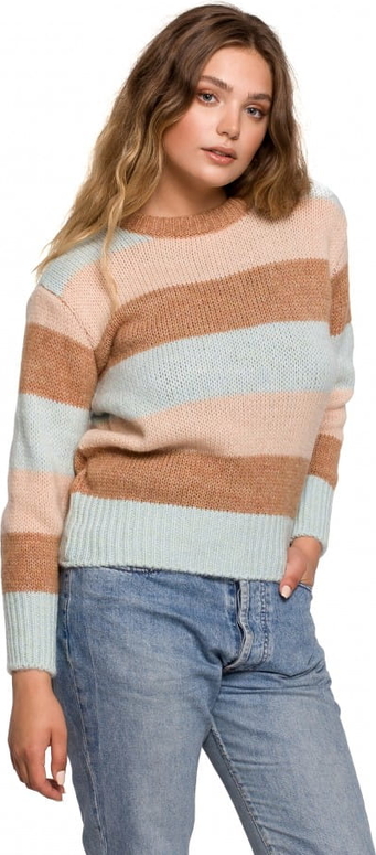 Sweter Be w stylu casual