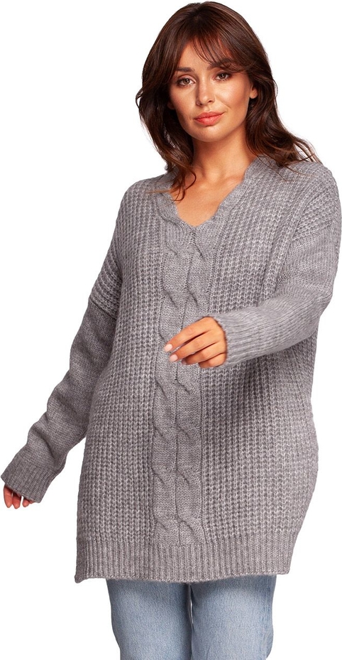 Sweter BeWear w stylu casual z wełny