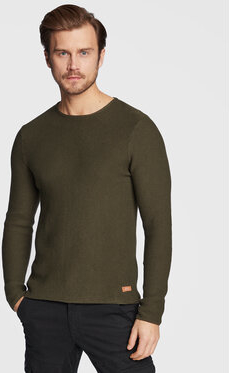 Sweter Blend w stylu casual z okrągłym dekoltem