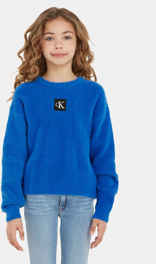 Sweter Calvin Klein z jeansu