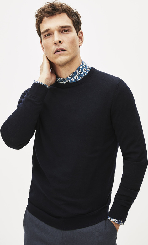 Sweter CELIO z okrągłym dekoltem w stylu casual