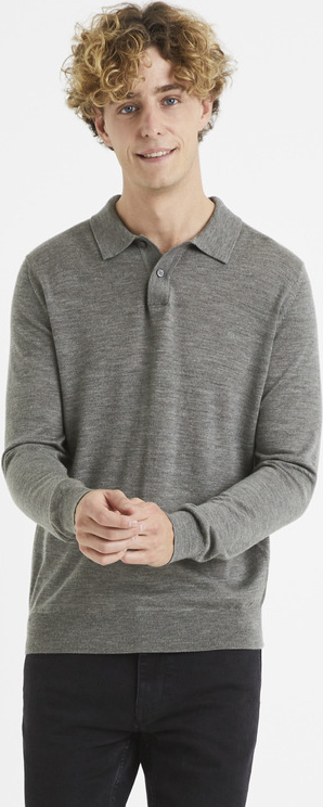 Sweter CELIO ze stójką w stylu casual