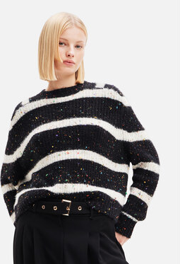 Sweter Desigual w stylu casual