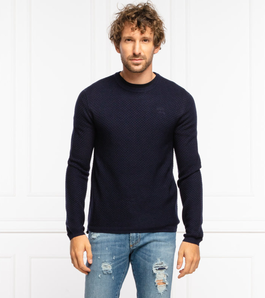 Sweter Emporio Armani z wełny
