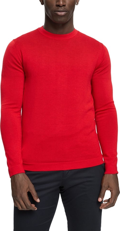 Sweter Esprit z wełny z okrągłym dekoltem