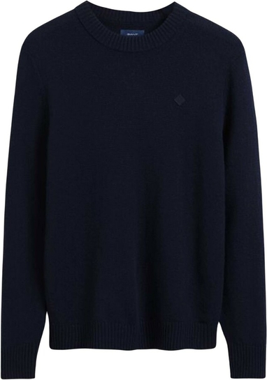 Sweter Gant w stylu casual z okrągłym dekoltem