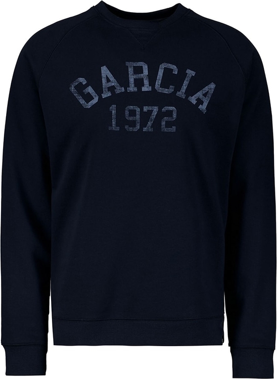 Sweter Garcia w młodzieżowym stylu z bawełny z okrągłym dekoltem