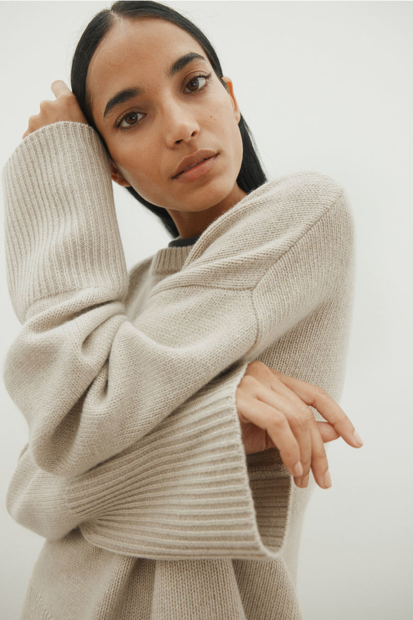 Sweter H & M z wełny w stylu casual