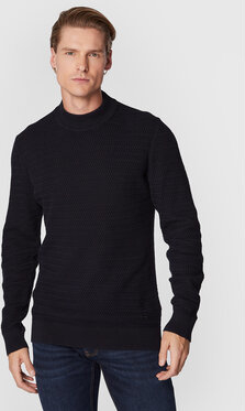 Sweter Joop! w stylu casual z okrągłym dekoltem