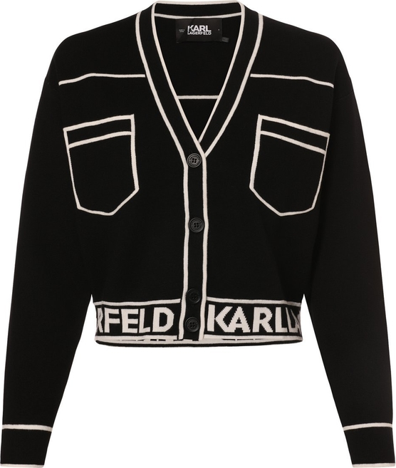 Sweter Karl Lagerfeld z bawełny w stylu casual