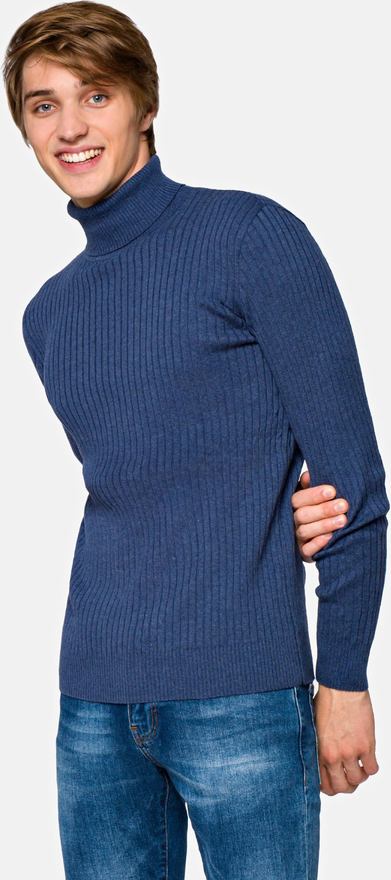 Sweter LANCERTO z bawełny w stylu casual