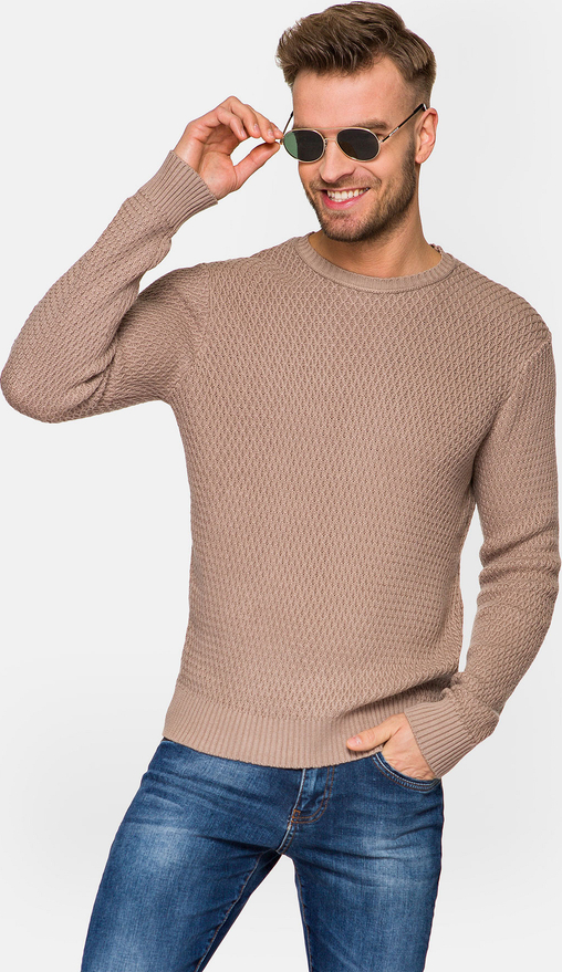 Sweter LANCERTO z bawełny w stylu klasycznym