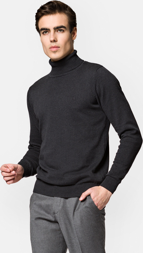 Sweter LANCERTO z bawełny w stylu klasycznym