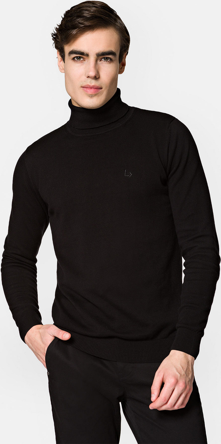 Sweter LANCERTO z tkaniny w stylu klasycznym z golfem