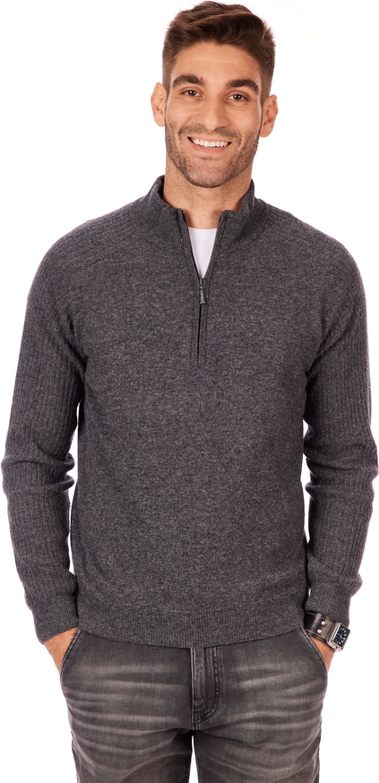 Sweter Lanieri Fashion z wełny w stylu casual